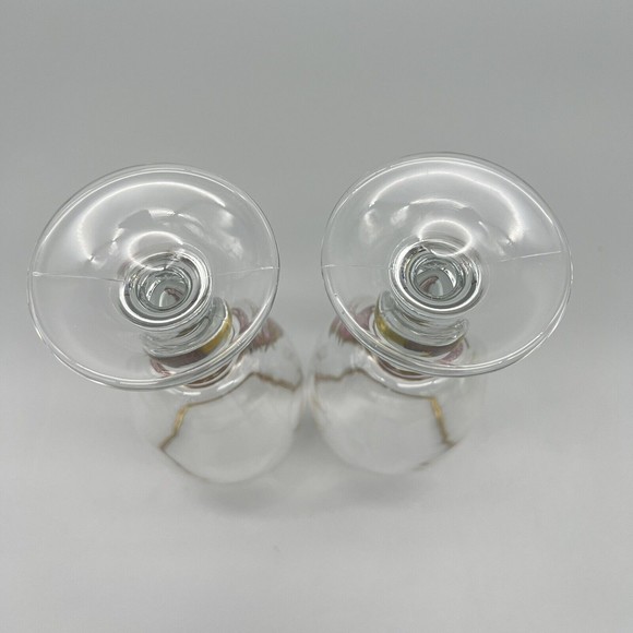 Stella Artois Chalice Beer Glasses Gold Rim 33cl Set of 2 EUC Fathers Day Gift - Picture 9 of 11